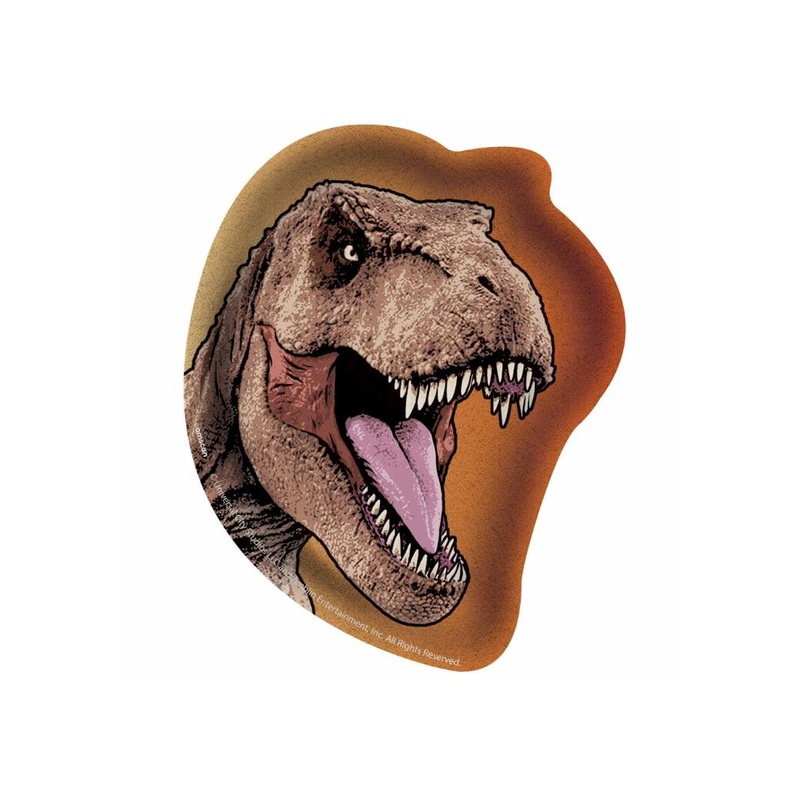 Jurassic Into the Wild Shaped Plates 8pk