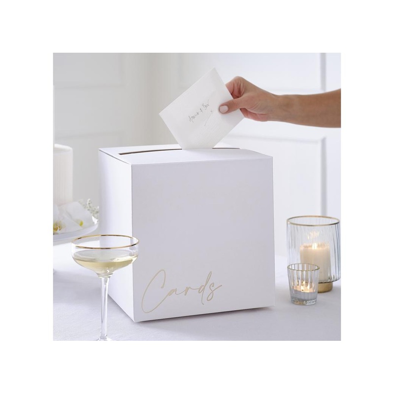 Modern Luxe Wedding Card Box