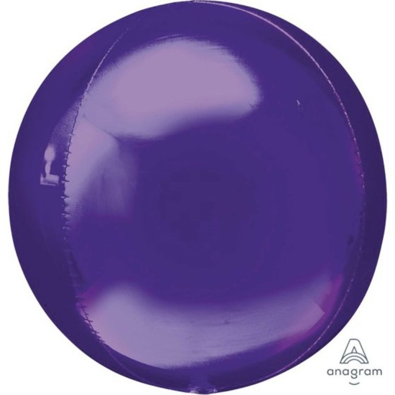 Orbz Foil Balloon - Purple