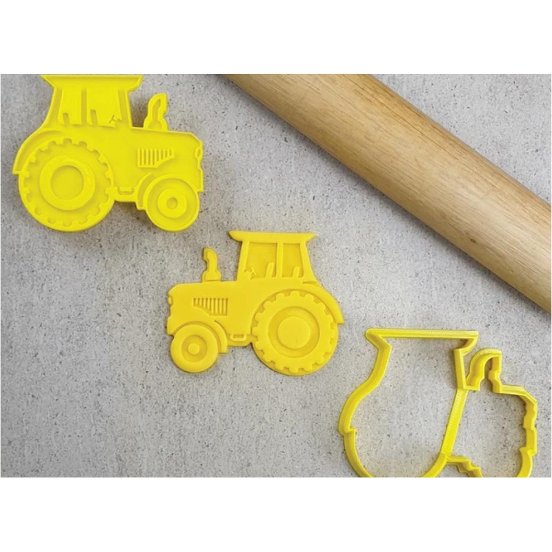 Tractor Embosser & Cutter Set