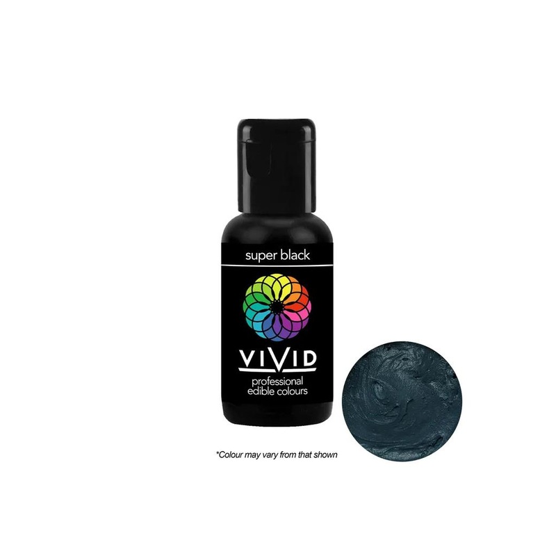 Vivid Gel Colour - Super Black