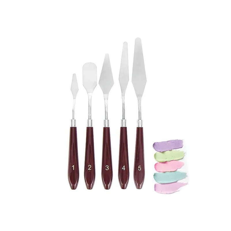 Cake Craft Buttercream Palette Knives 5pce Set