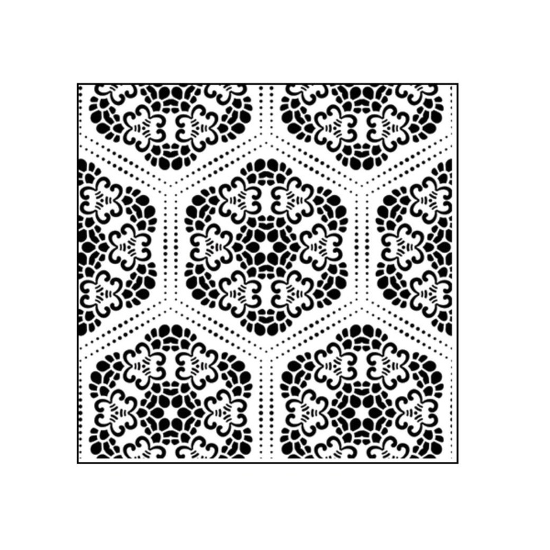 Caking It Up - Cake Stencil Marrakech