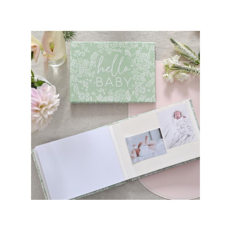 Hello Baby Fabric Baby Photo Album