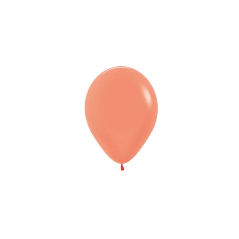 Neon Orange Balloons 12cm 10pk