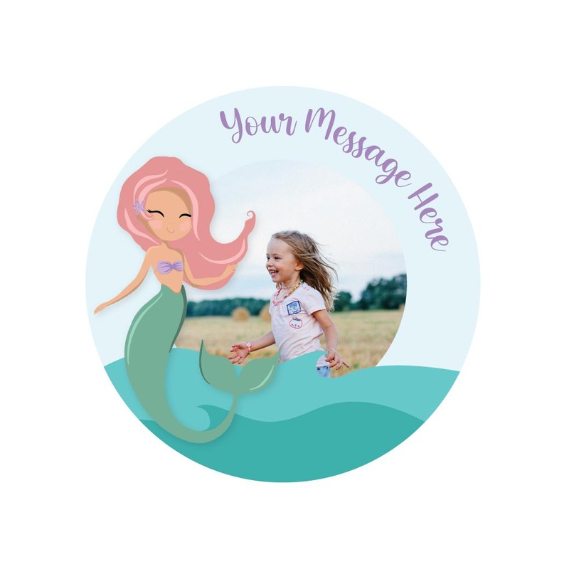 Personalised Edible Image - Mermaid