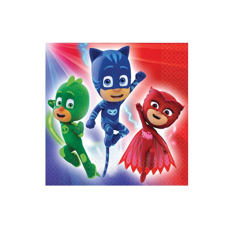PJ Masks Lunch Napkins 16pk