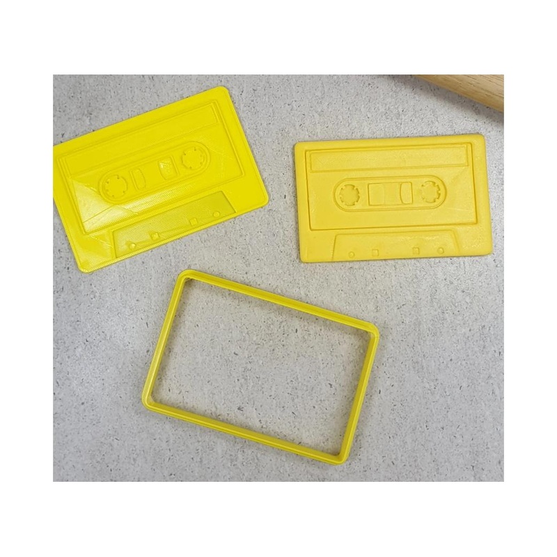 Retro Cassette Embosser & Cutter Set