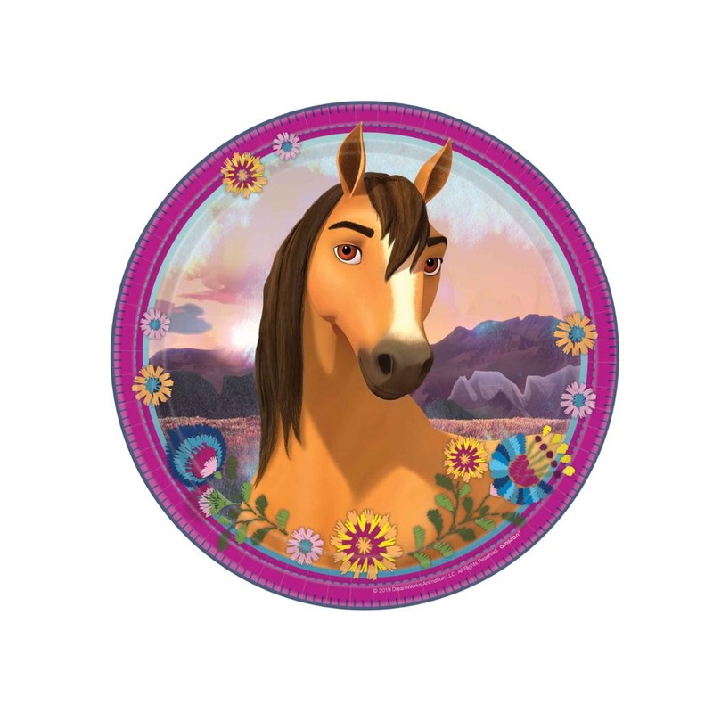 Spirit Riding Free Dinner Plates 8pk