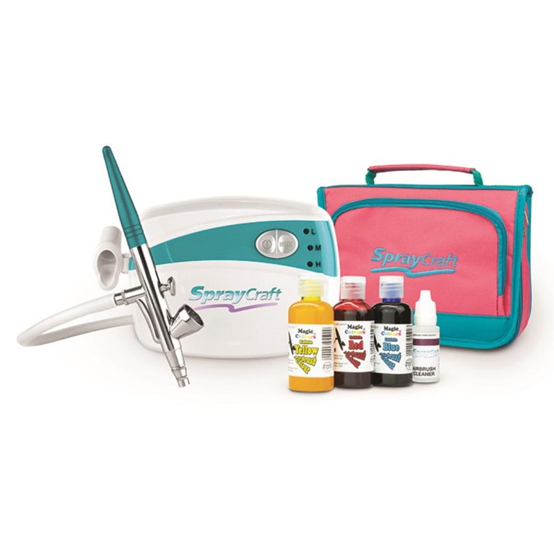 SprayCraft Airbrush & Compressor Kit