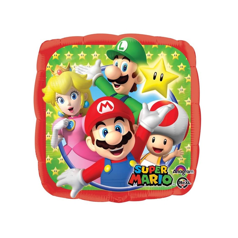 Super Mario Foil Balloon