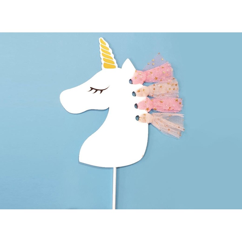 Unicorn Tassel Cake Topper
