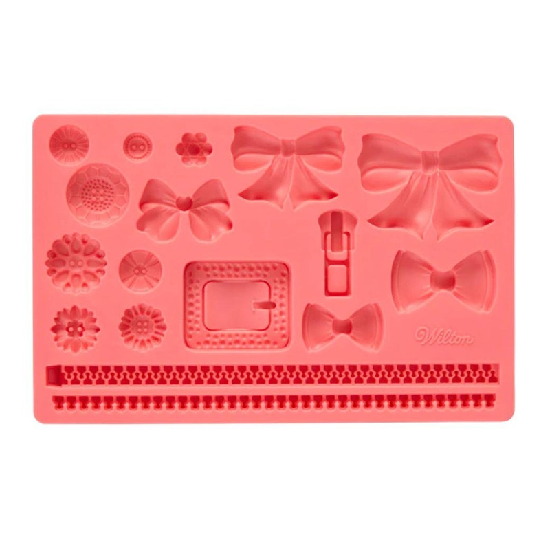 Wilton Silicone Mould - Fabric