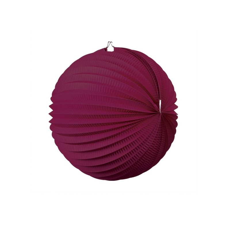 Accordion Lantern 25cm - Wild Berry