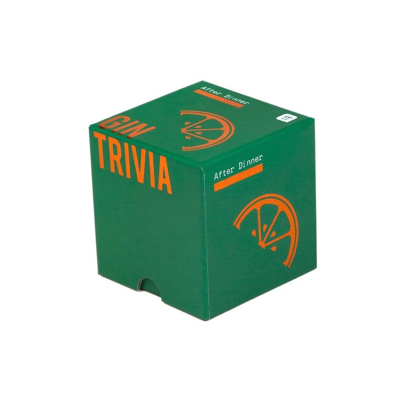 After Dinner Gin Trivia Game