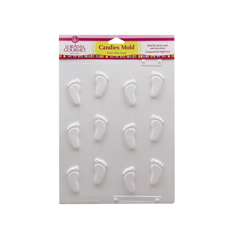 LorAnn Candy Mould - Baby Feet