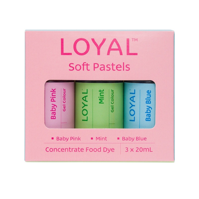 LOYAL Gel Colours 3pk - Soft Pastels