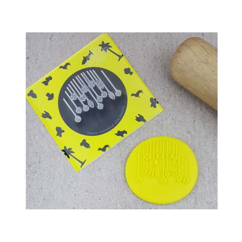 Merry Christmas Baubles Debosser