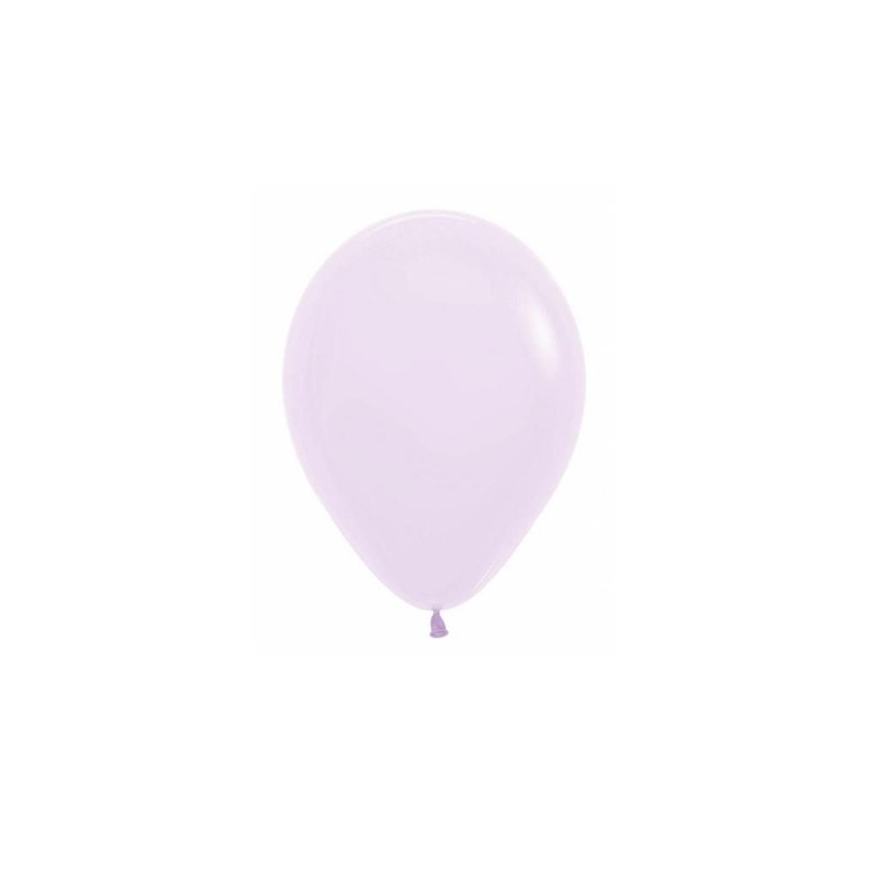 Pastel Matte Lilac 12cm Balloons 10pk