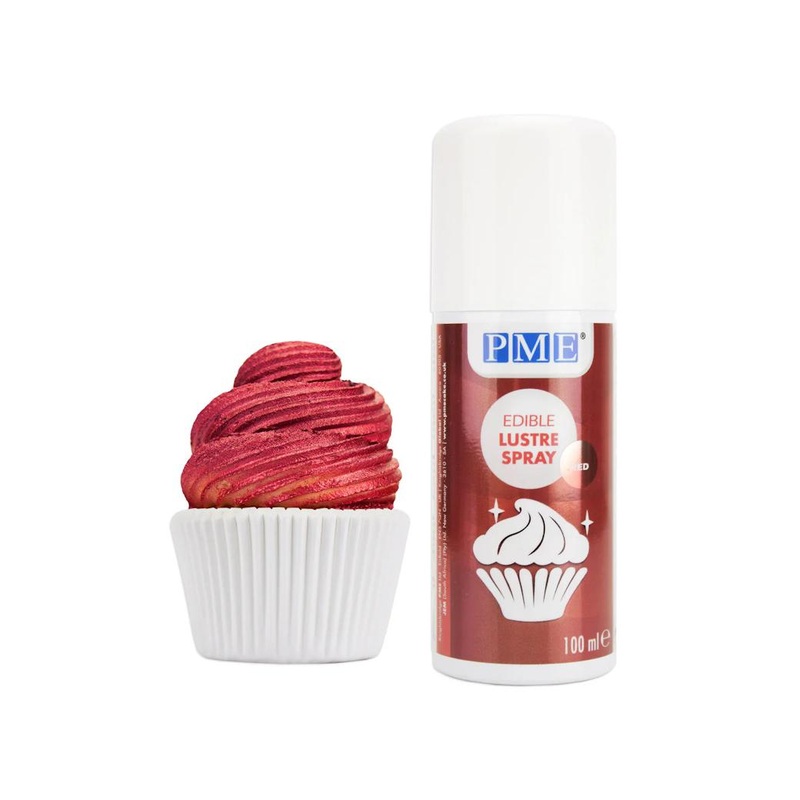 PME Edible Lustre Spray Red