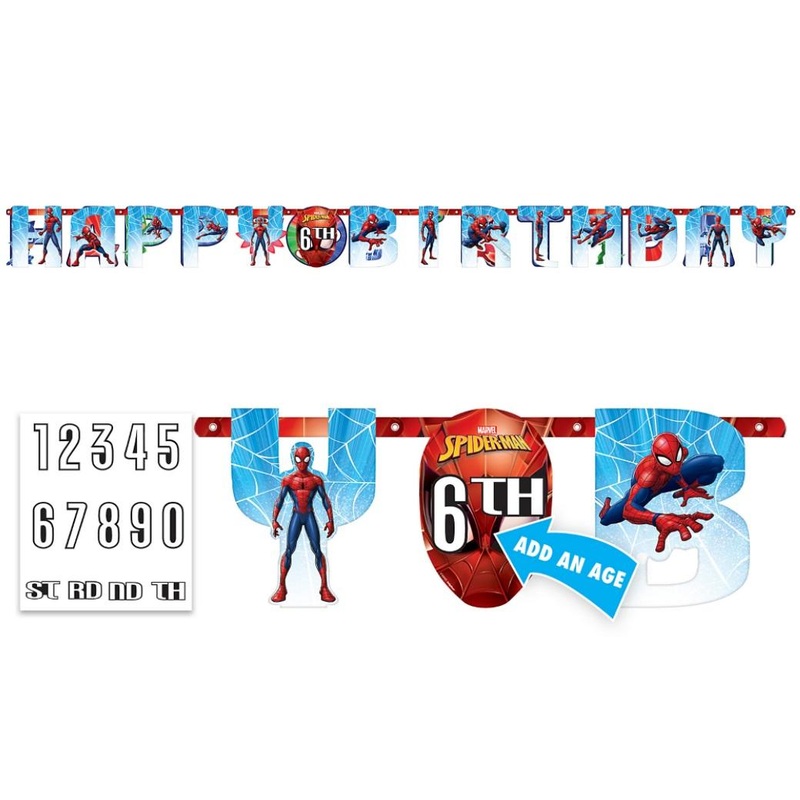 Spiderman Webbed Wonder Add An Age Banner