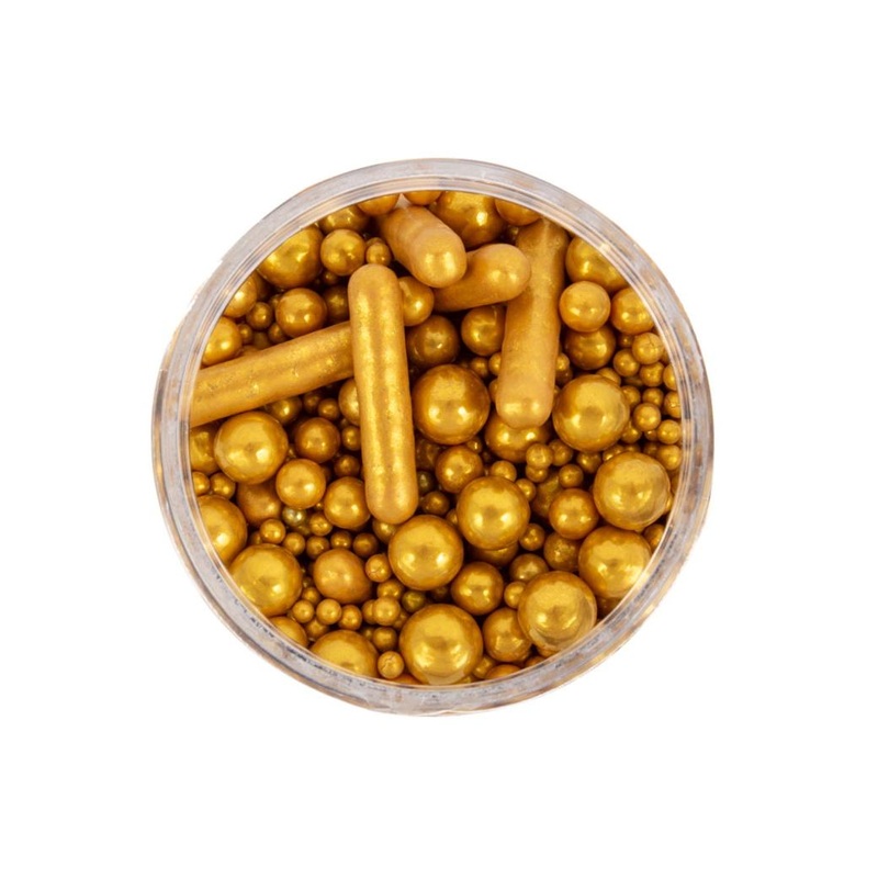 Sprinks Bubble & Bounce Sprinkles - Matte Gold