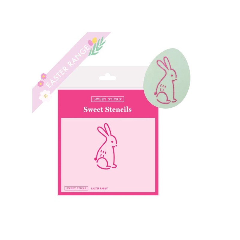 Sweet Sticks Stencil - Easter Rabbit