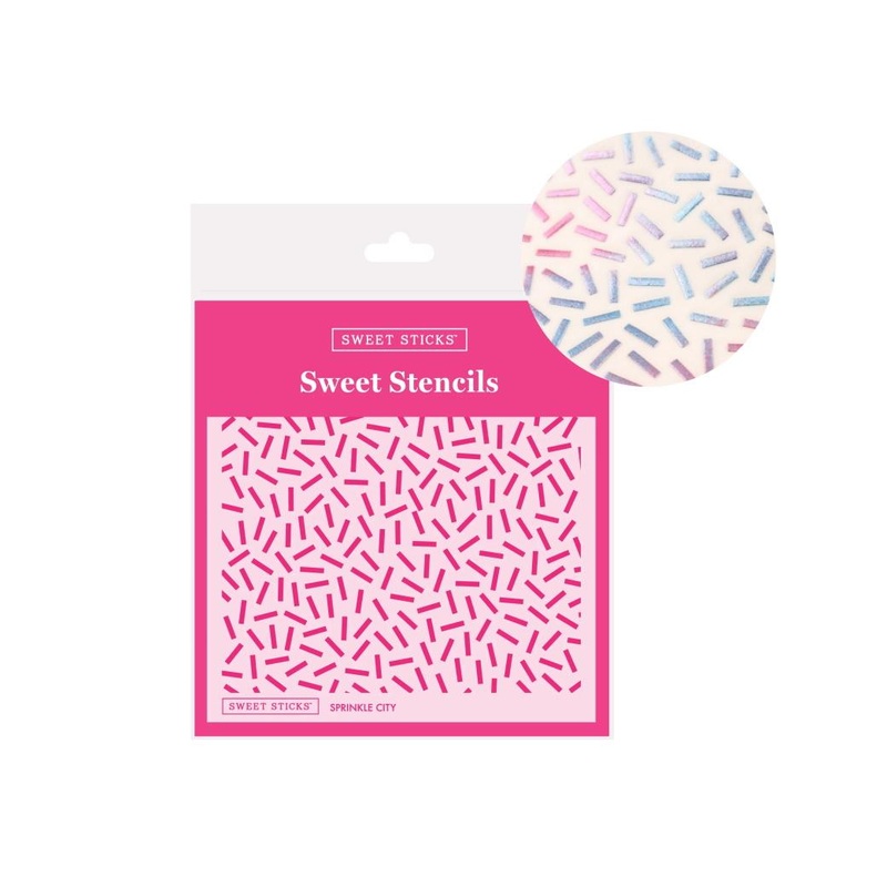 Sweet Sticks Stencil - Sprinkle City