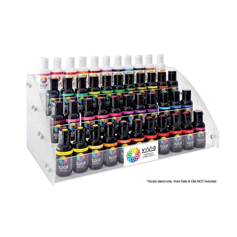 Vivid Easy Store 4 Tier Acrylic Stand