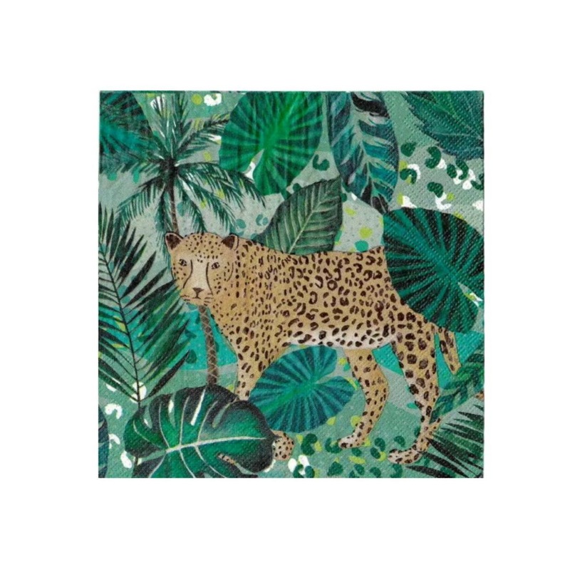 Wild Jungle Napkins 20pk